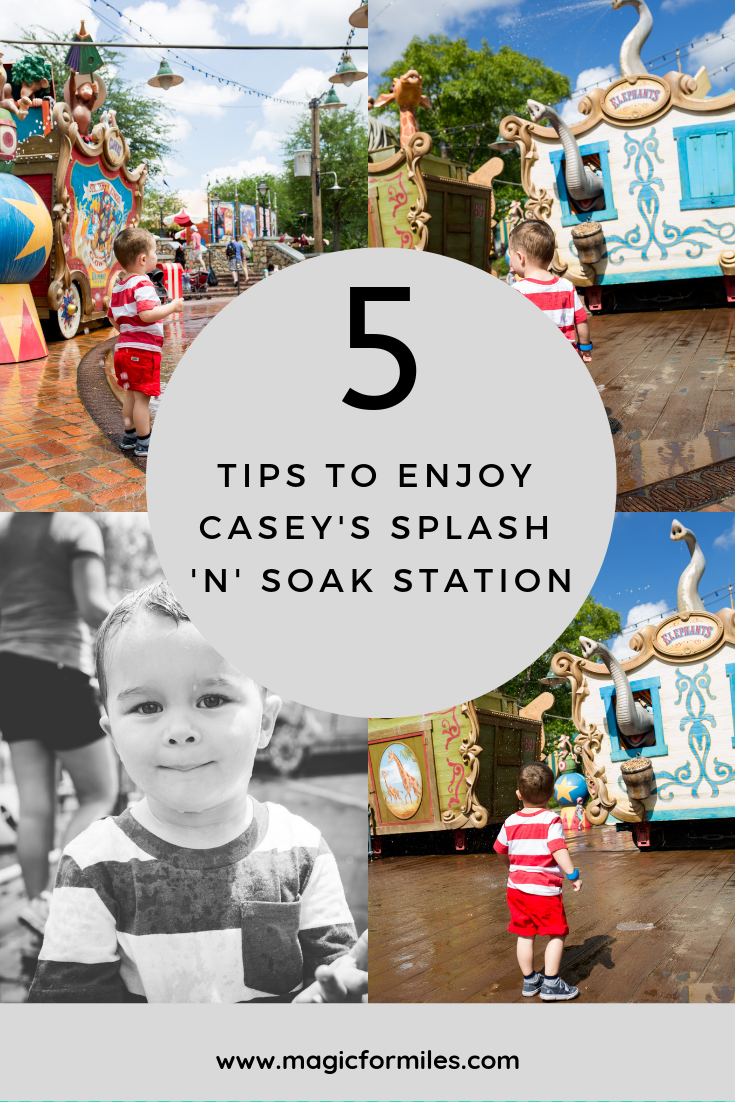 Casey's Splash 'N' Soak Station, Magic Kingdom, Walt Disney World, Magic for Miles