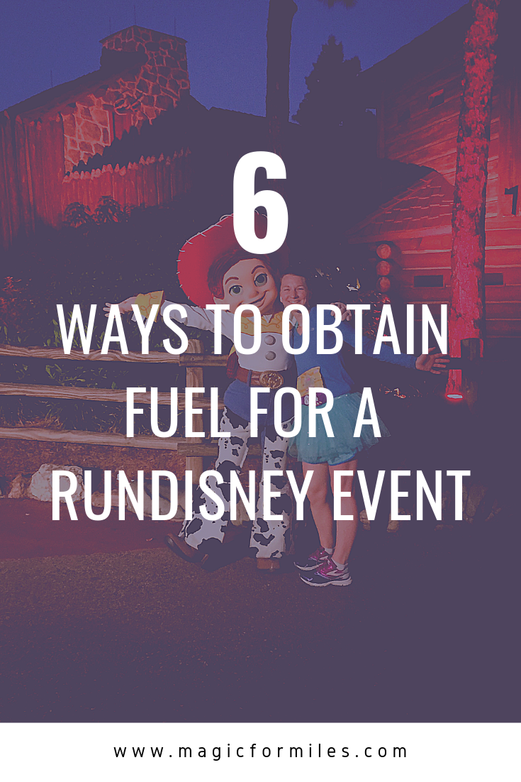 6 Ways to Obtain RunDisney Fuel, Magic for Miles, Walt Disney World, RunDisney