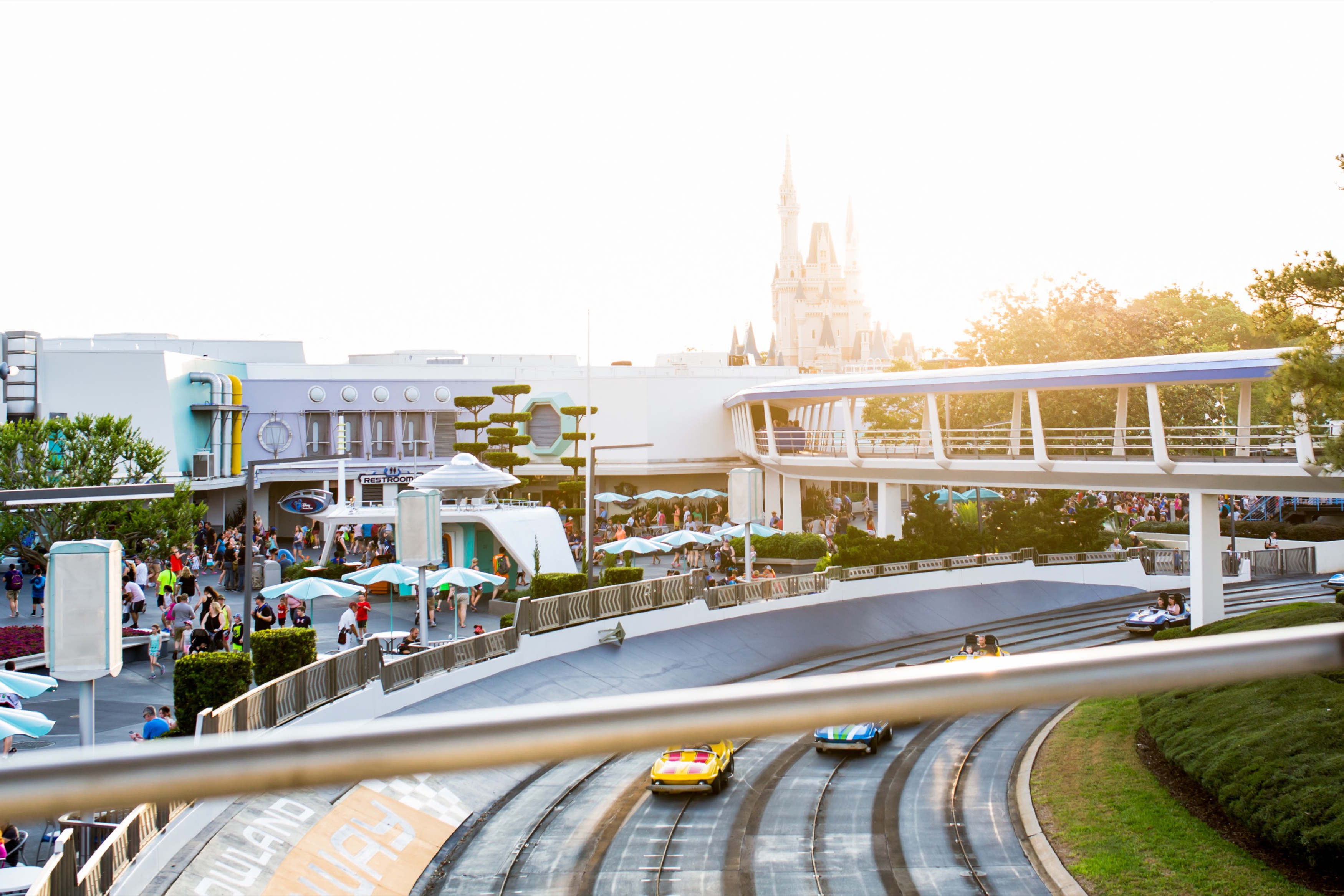 Tomorrowland Transit Authority PeopleMover, Magic Kingdom, Walt Disney World, Magic for Miles