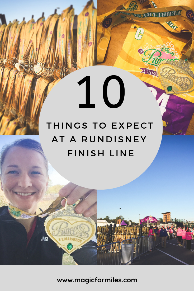 10 Things to Expect at a RunDisney Finish Line, Walt Disney World, Magic for Miles