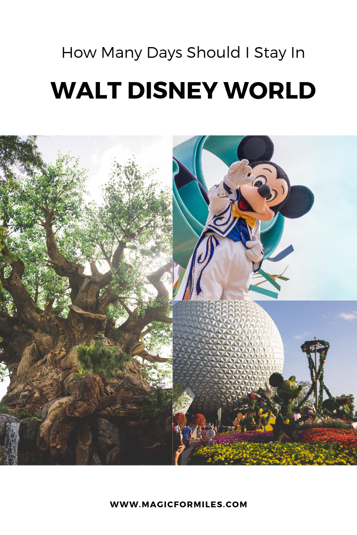 Days at Disney, Walt Disney World, Magic for Miles, Magic Kingdom, Epcot, Hollywood Studios, Disney's Animal Kingdom