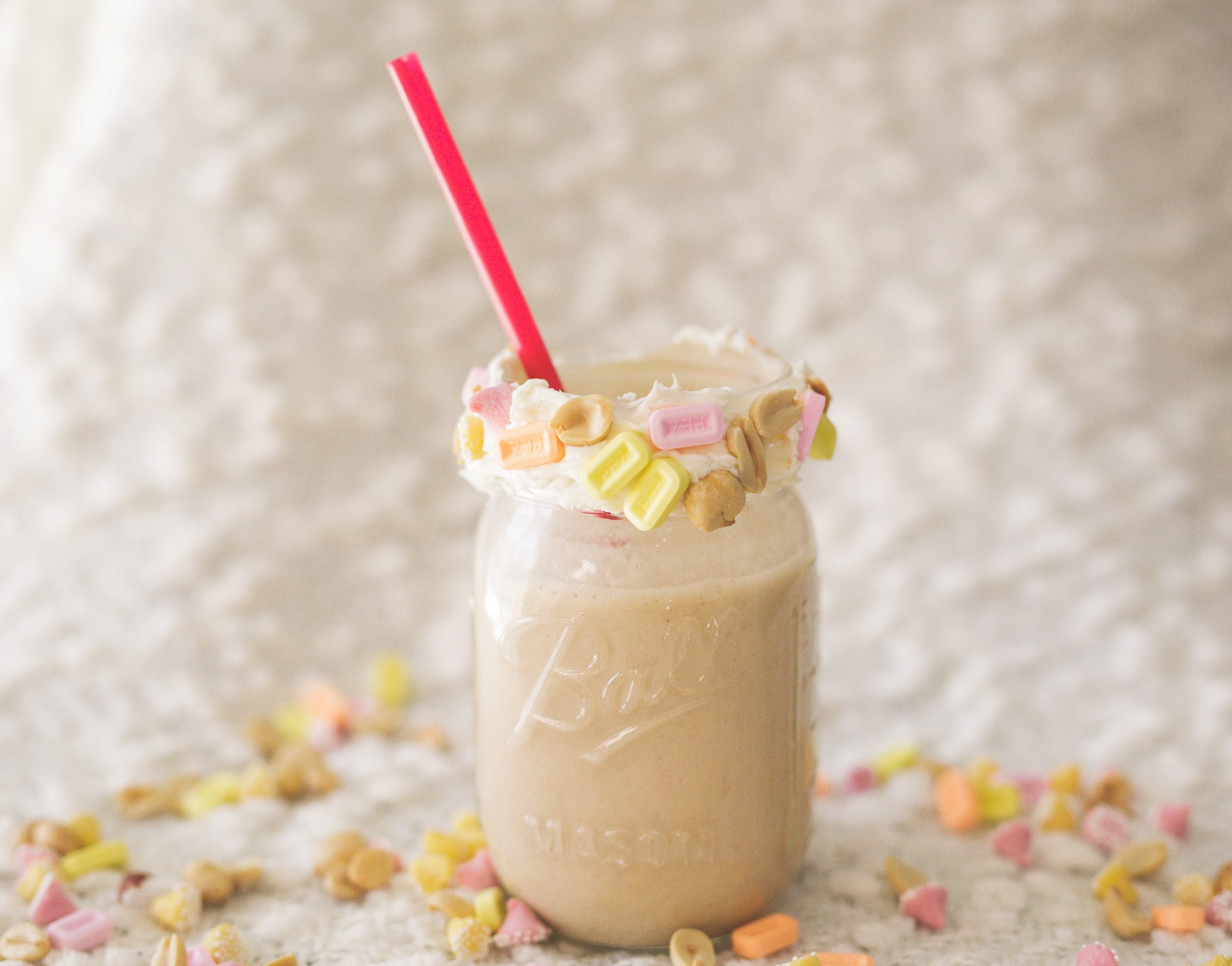 Dumbo Inspired Peanut Smoothie, Magic for Miles, Fun Friday