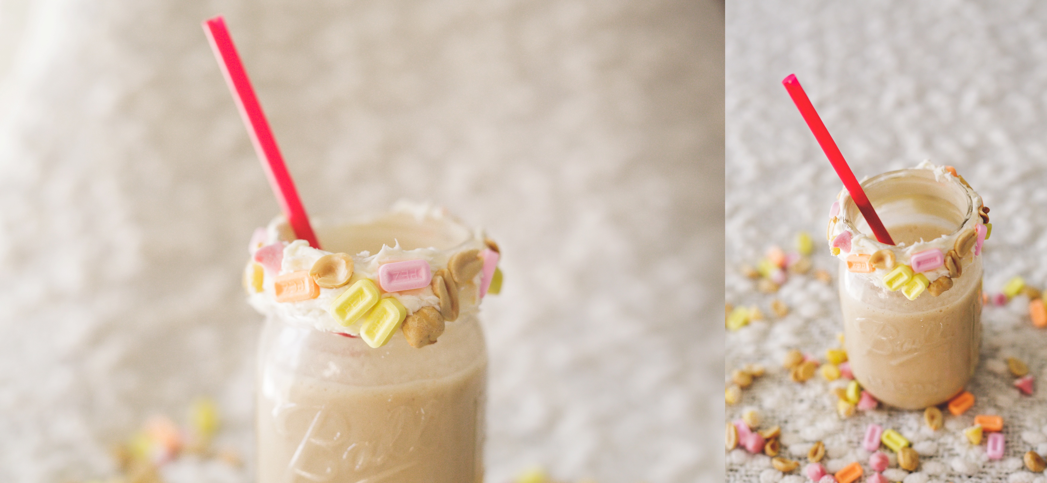 Dumbo Inspired Peanut Smoothie, Magic for Miles, Fun Friday