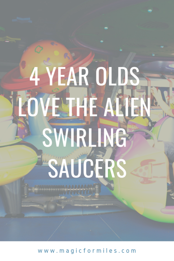 My 4 Year Old's Top 5 Reasons to Love the Alien Swirling Saucers Magic for Miles