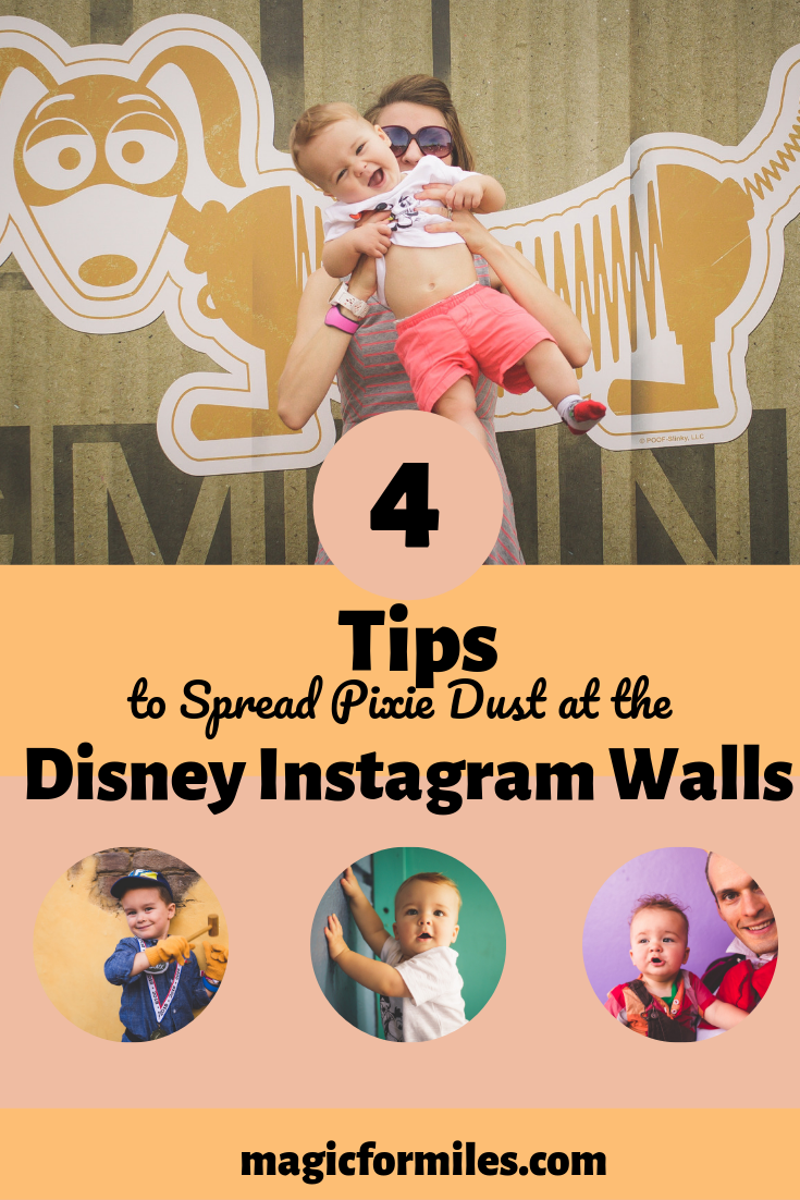 Disney Instagram Wall Pixie Dust, IG Walls Disney, Instagram Wall Pixie Dust