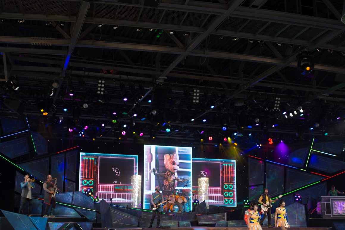 epcot guardians of galaxy, magic for miles, epcot GOG, Awesome Mix Live! Concert