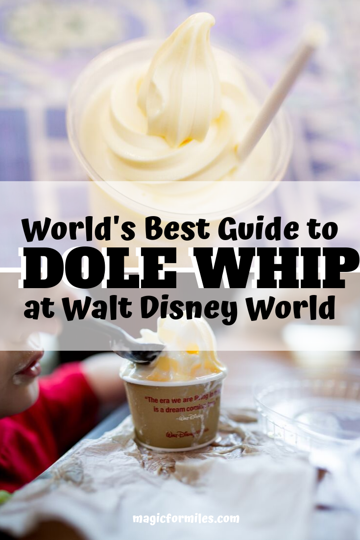 Best Guide Dole Whip, Dole Whip Epcot