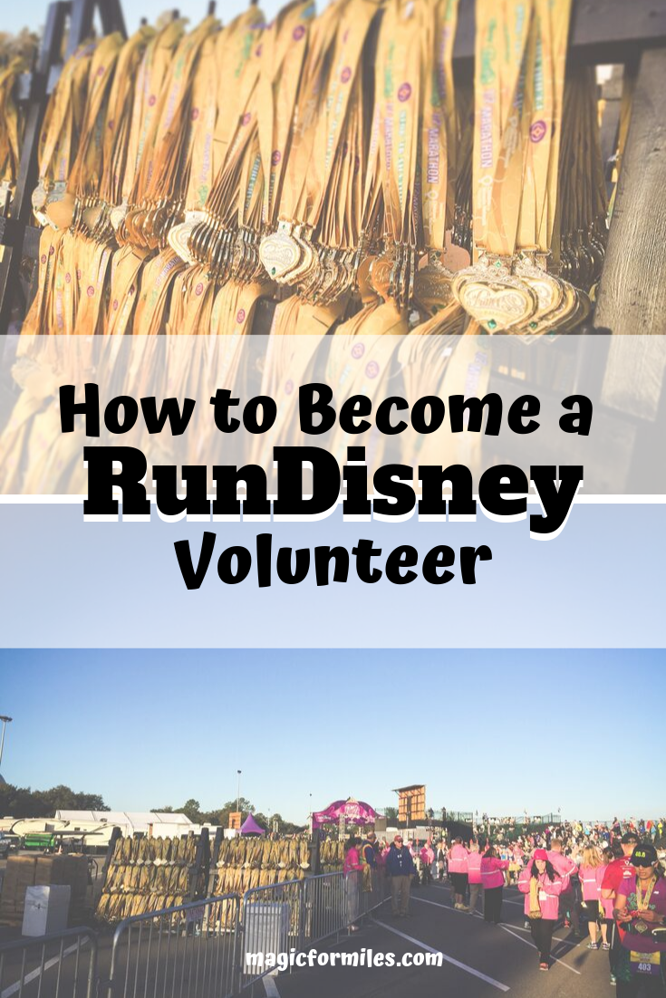 How to Become a RunDisney Volunteer