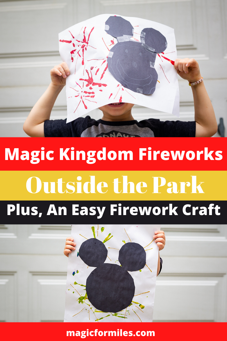Magic Kingdom Fireworks Craft