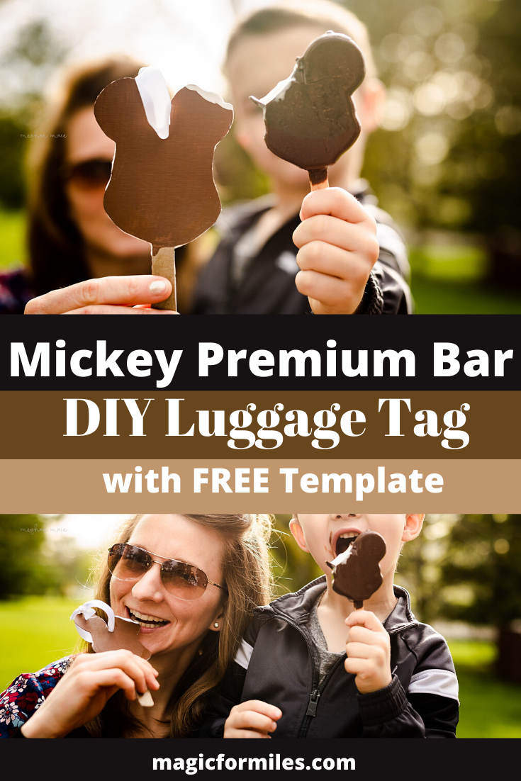 Mickey Premium Bar Luggage Tag