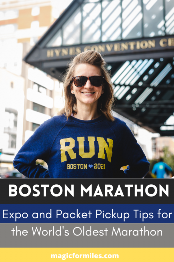 Boston Marathon Expo and Packet Pickup Tips Magic for Miles