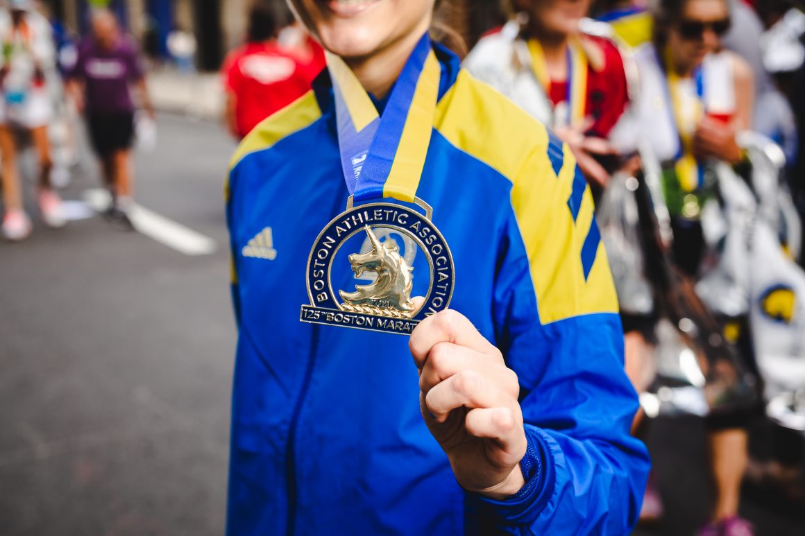 Boston Marathon Finish Line Medal