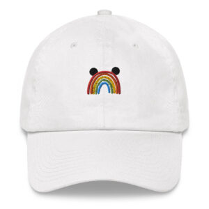 Boho Rainbow Hat with Hidden Mickey Ears