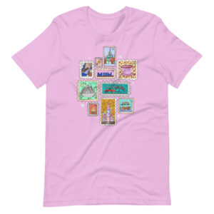 Magic Kingdom Tee, WDW Park Attractions Inspired Unisex T-shirt
