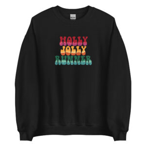Holly Jolly Runner Unisex Sweatshirt